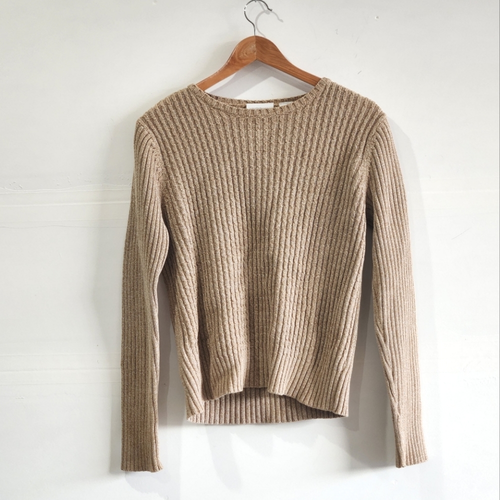 Liz Claiborne Heavy Cable Knit Sweater